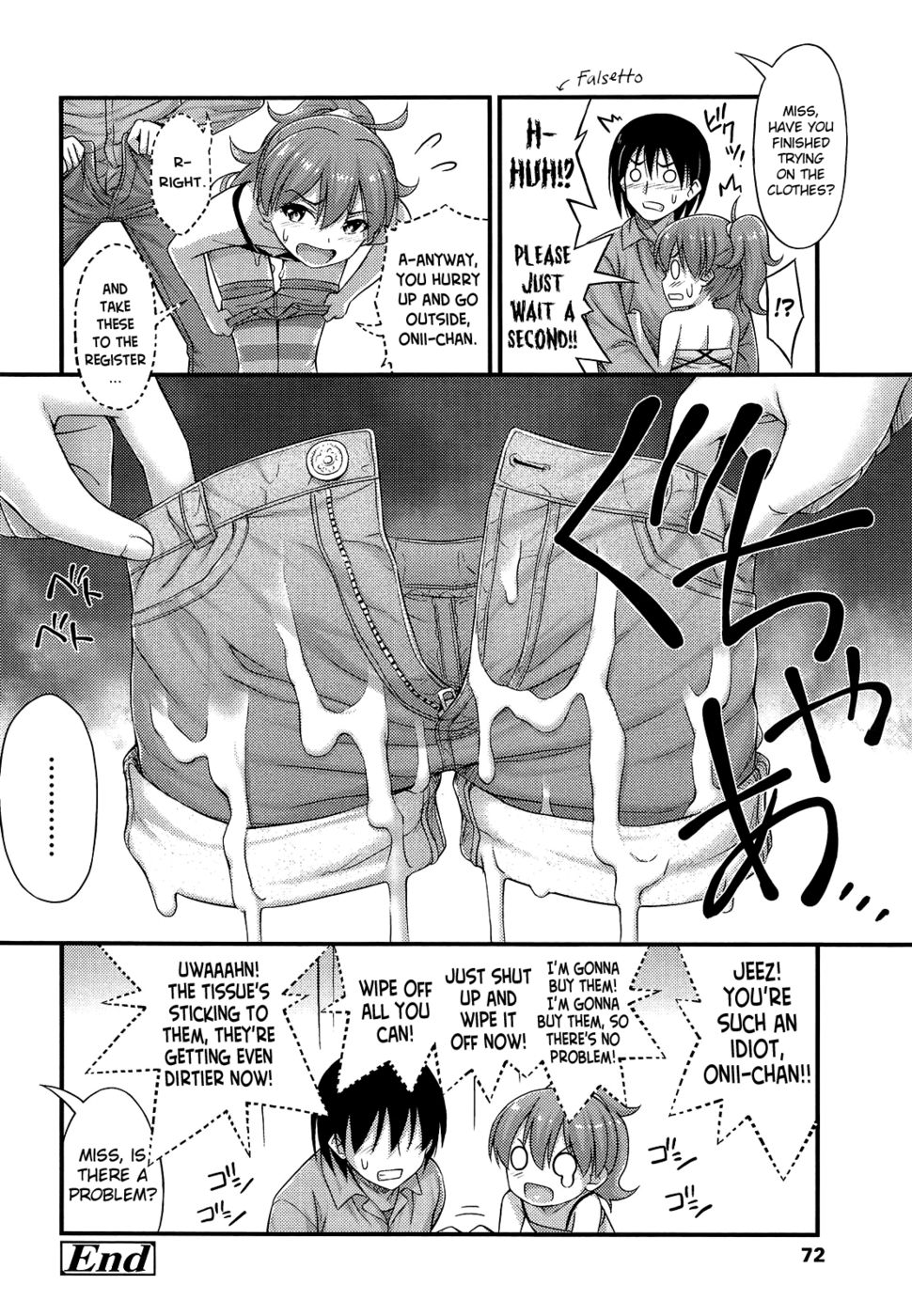 Hentai Manga Comic-Let's Change into Shorts-Read-18